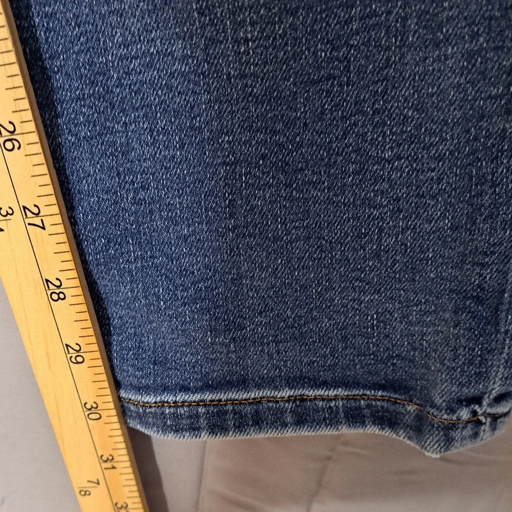 Lucky Brand 121 Slim Straight Mens W33 L30 Blue Denim Jeans Casual Workwear Core